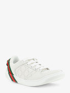 Gucci Screener sneaker in perforated GG leather - White