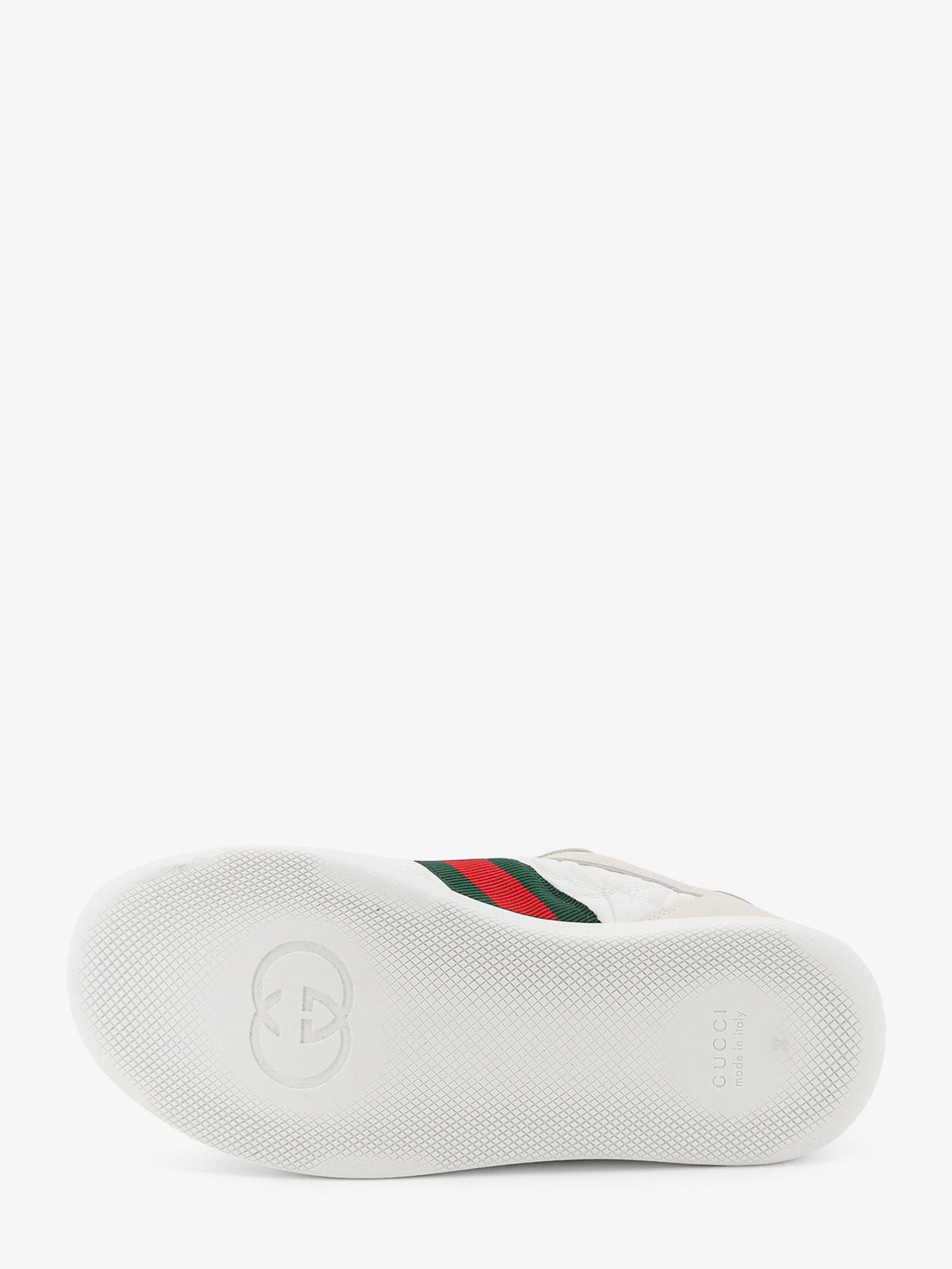 Gucci Screener sneakers in nylon with side Web detail - White