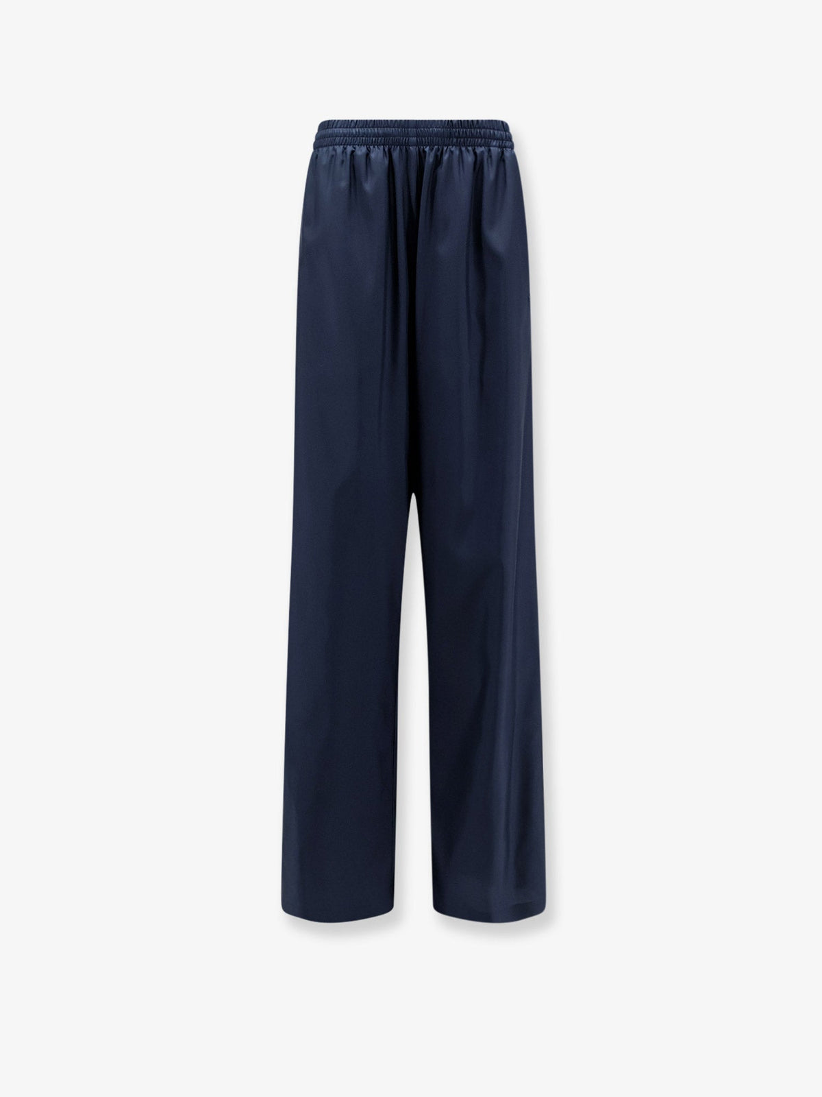Gucci Technical silk poplin trousers with Web ribbon - Bluejapan