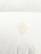 Gucci Crop Fit down jacket with crest - Offwhite