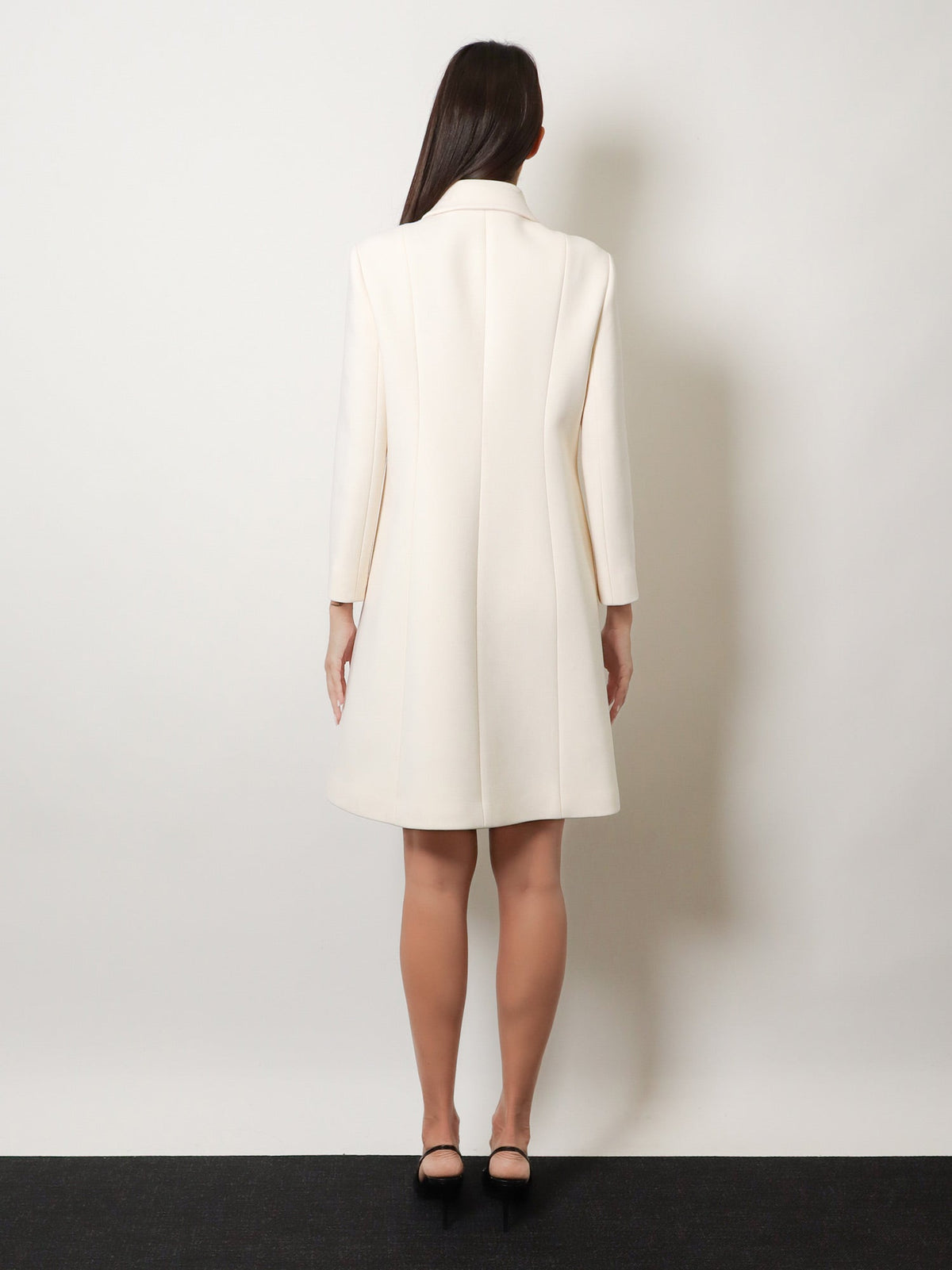 Gucci White wool crêpe coat - Whitemagnolia