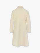 Gucci White wool crêpe coat - Whitemagnolia