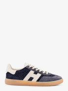 Hogan Suede sneakers with iconic side logo - Bianco