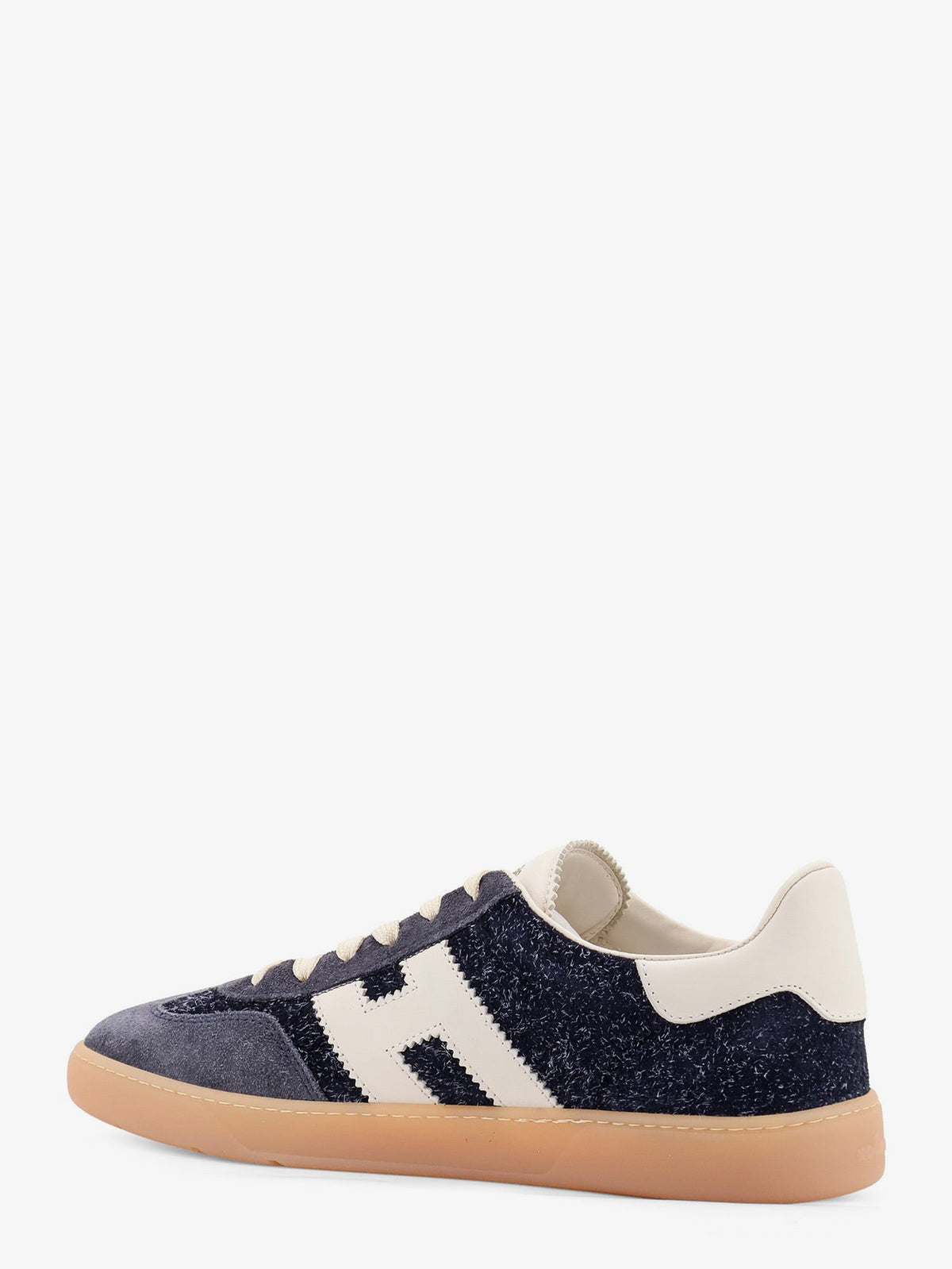 Hogan Suede sneakers with iconic side logo - Bianco