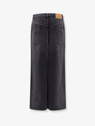 Isabel Marant Faharia black denim skirt - Faded Black