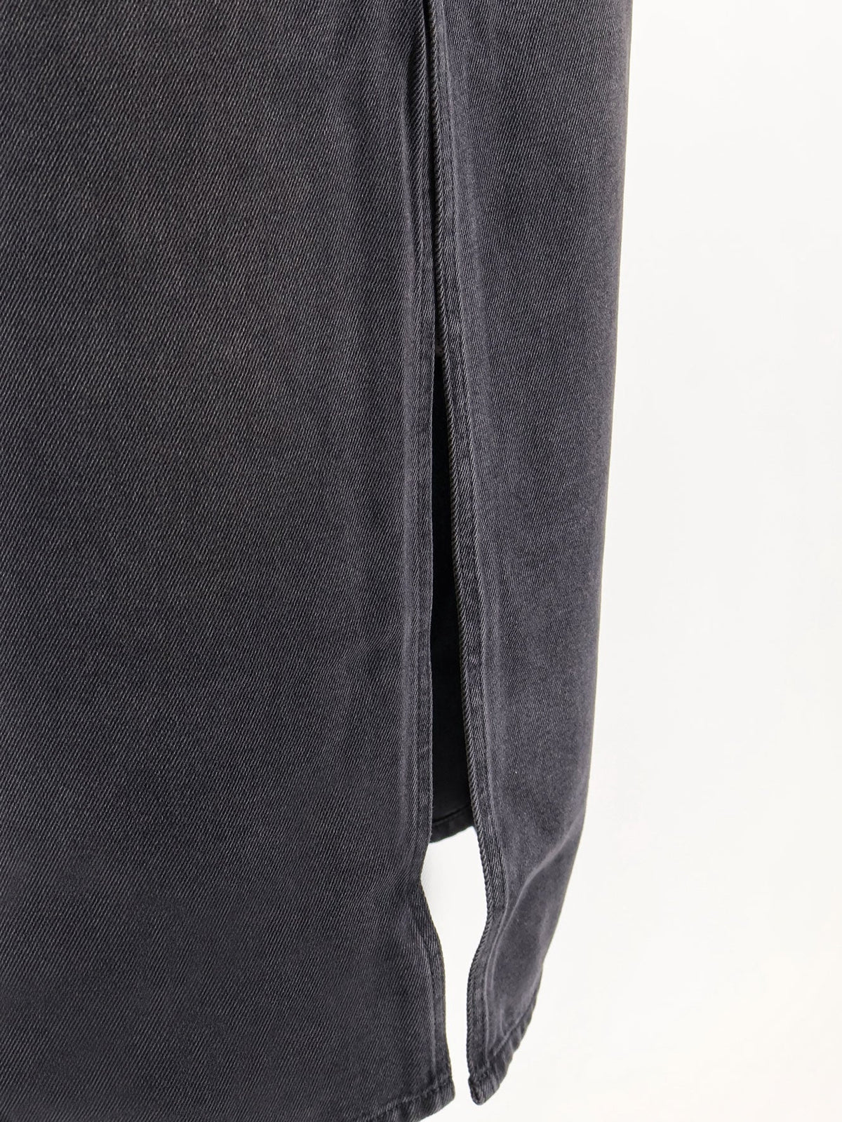 Isabel Marant Faharia black denim skirt - Faded Black