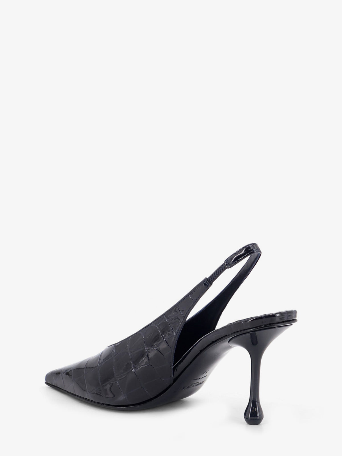 Jimmy Choo Patent leather pumps with crocodile print - Marine