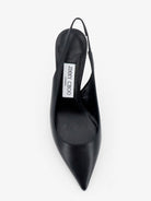 Jimmy Choo Love 65 leather slingback décolleté - Black