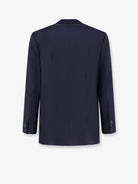 Kiton Double-breasted wool suit - Nero