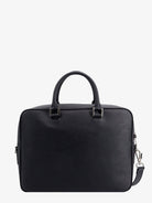 Kiton Leather work bag - Nero