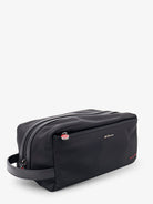 Kiton Nylon beauty case with Logo - Nero