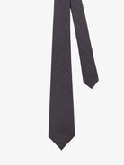 Kiton Cravatta in lana - Grigioscuro