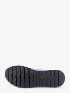 Kiton Knitted fabric sneakers with embroidered logo - Jeans