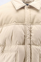 Laminar Light Water Repellent cotton and nylon down jacket - Cammello