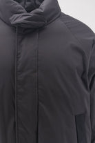 Laminar Padded cotton and nylon jacket - Nero