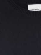 Lisa Yang Mila cashmere sweater with ribbed knit - Black