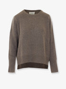 Lisa Yang Mila cashmere sweater with ribbed knit - Truffle