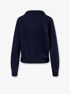 Lisa Yang Doria sweater with wide neckline - Navy