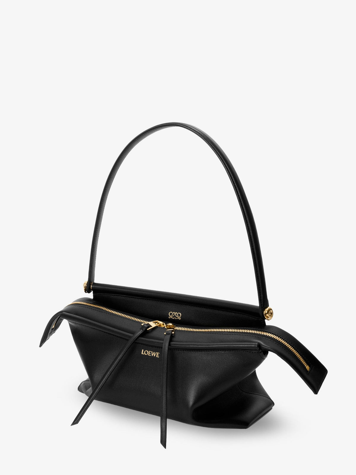 Loewe Whisker Small leather handbag - Black