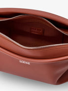 Loewe Whisker Small calfskin handbag - Cognac