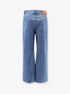 Loewe Anagram Baggy Jeans with embroidery on the front - Jeans Blue