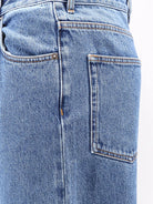 Loewe Anagram Baggy Jeans with embroidery on the front - Jeans Blue