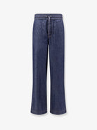 Loewe Jeans with adjustable drawstring - Denim Blue