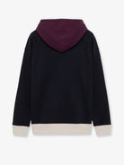 Loewe Cotton hoodie - Dark Blue/White