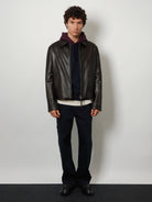 Loewe Deerskin jacket - Dark Brown