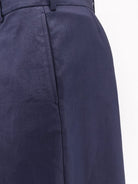 Loewe Paula's Ibiza linen and cotton bermuda shorts - Navyblack