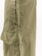 Loewe Paulas Ibiza Cotton Cargo Bermuda Shorts - Khaki Green