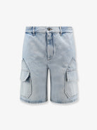 Loewe Pantalone corto con tasche - Washed Blue