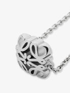 Loewe Anagram Bombè Sterling Silver necklace