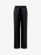 Loewe Wool trousers with Logo detail - Black