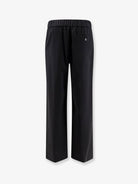 Loewe Wool trousers with Logo detail - Black