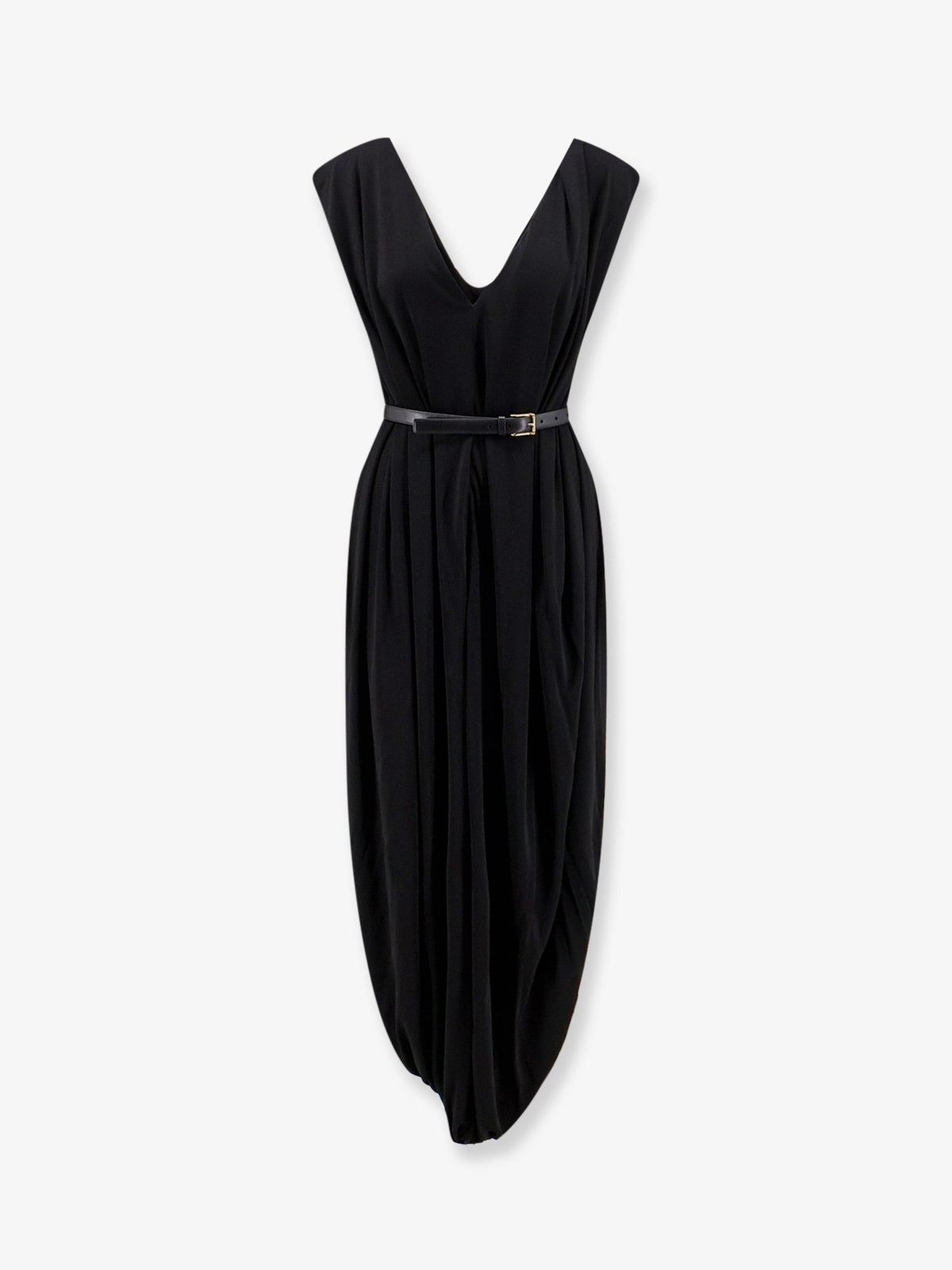 Loewe Long viscose dress - Black