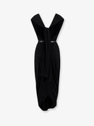 Loewe Long viscose dress - Black
