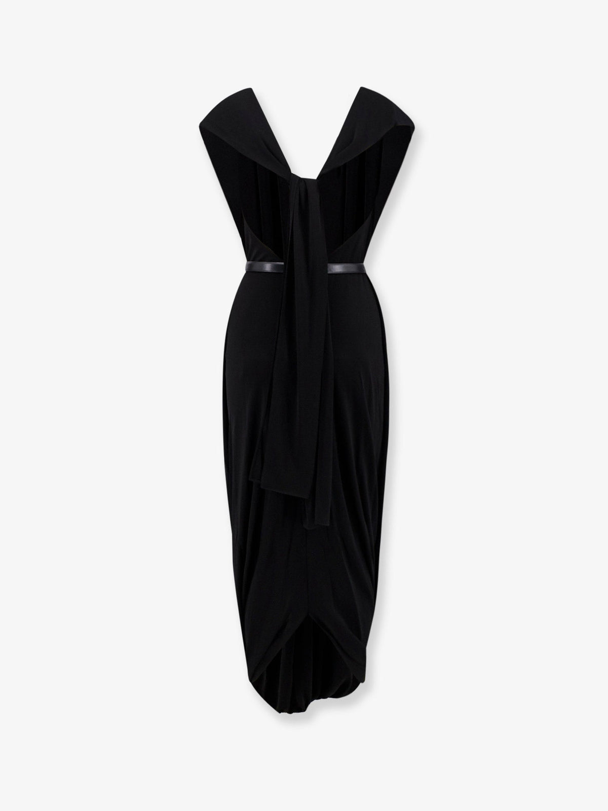 Loewe Long viscose dress - Black