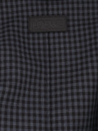 Loewe Lightweight wool jacket with a check pattern - Blublack