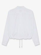 Loewe Cotton shirt with adjustable drawstring - White