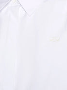 Loewe Cotton shirt with adjustable drawstring - White