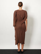 Loewe Viscose blend dress - Darkbrown