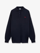 Loewe Cashmere and silk blend sweater - Dark Navy