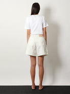 Loewe Asymmetric cotton blend t-shirt - White