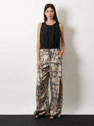 Loewe Paula's Ibiza - Lightweight cotton top - Black