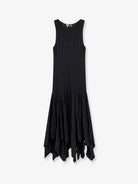 Loewe Paula's Ibiza embroidered cotton long dress - Black
