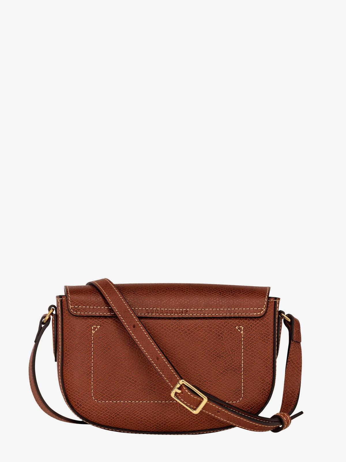 Longchamp Epure leather shoulder bag - Brun