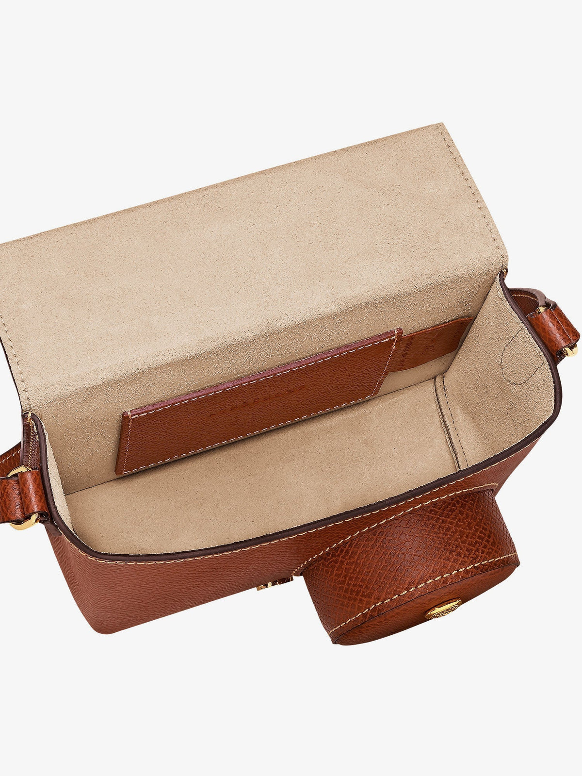 Longchamp Hammered leather Epure XS Camera Bag - Brun