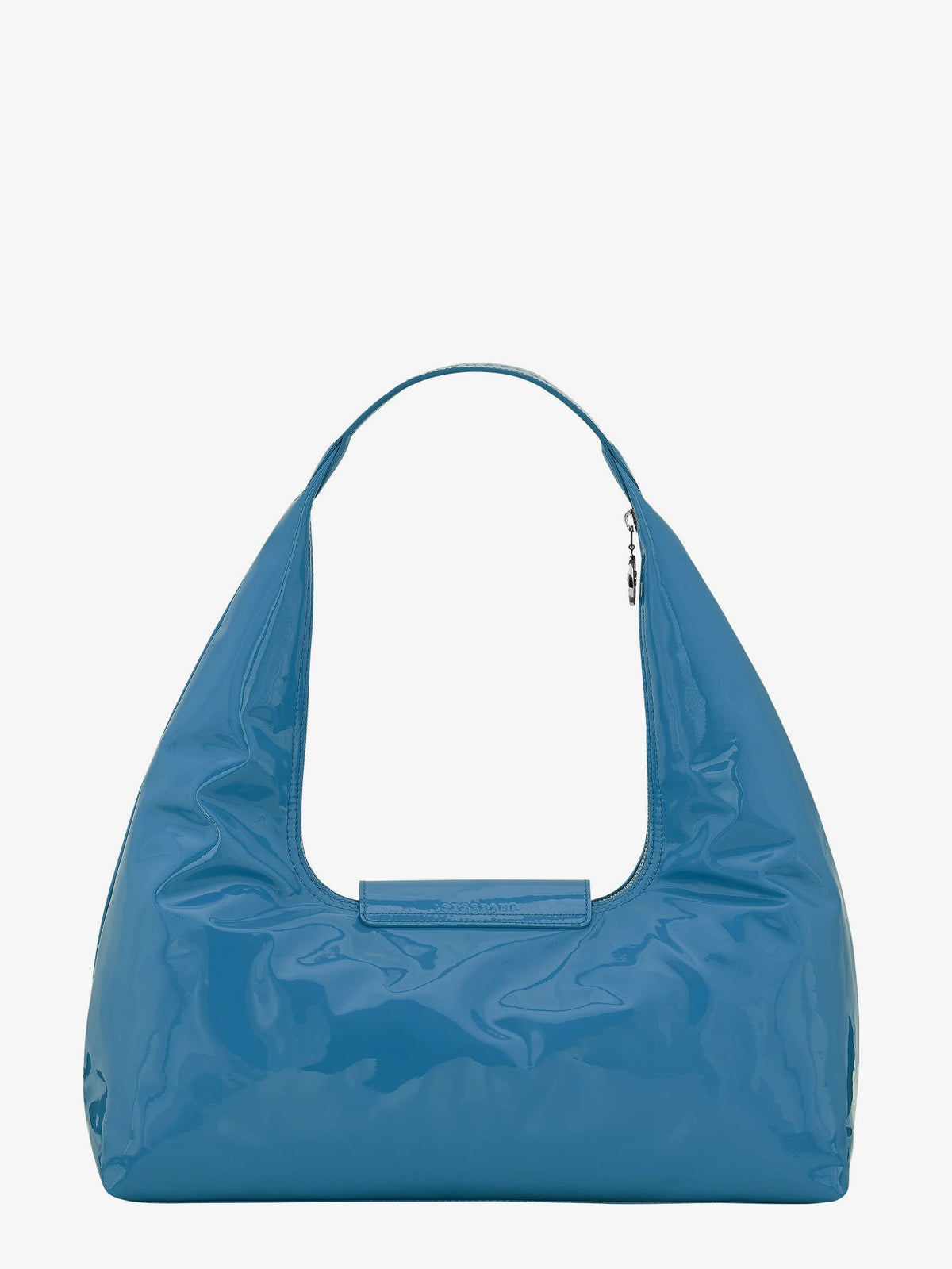 Longchamp Le Pliage Xtra Patent leather shoulder bag - Azur