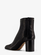 Maison Margiela Leather Tabi Boots - Black